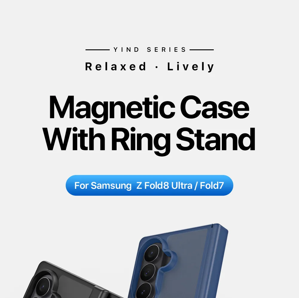 Ốp lưng Samsung Galaxy Z Fold8 Ultra và Z Fold7 DUX DUCIS Yind Series bảo vệ bản lề