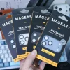 Miếng dán cụm lens camera Mageasy LenzShield cho iPhone 18 Pro Max và iPhone 18 Pro, thiết kế khung nhôm chuẩn màu máy kết hợp kính cường lực 9H bảo vệ ống kính.