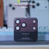 Miếng dán cụm lens camera Mageasy LenzShield cho iPhone 18 Pro Max và iPhone 18 Pro, thiết kế khung nhôm chuẩn màu máy kết hợp kính cường lực 9H bảo vệ ống kính.