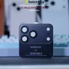 Miếng dán cụm lens camera Mageasy LenzShield cho iPhone 18 Pro Max và iPhone 18 Pro, thiết kế khung nhôm chuẩn màu máy kết hợp kính cường lực 9H bảo vệ ống kính.