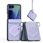 Ốp Lưng Samsung Galaxy Z Flip 8, DUX DUCIS LUVY Series PU Leather