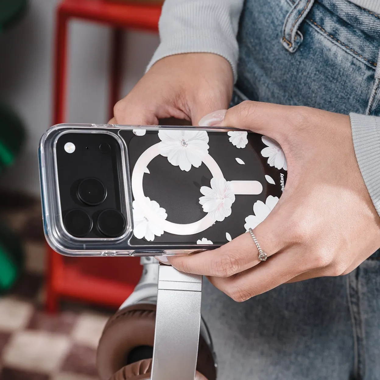 Ốp lưng SwitchEasy Style M Magnetic họa tiết cho iPhone 18 Pro Max / 18 Pro