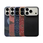 Ốp Lưng URR Kevlar Aramid iPhone 18 Pro Max/ 18 Pro/ 17 Pro Max/ 17 Pro, Thiết Kế Mỏng Gọn, Magnetic